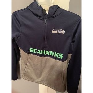 Seahawks  NFL pull over sweatshirt